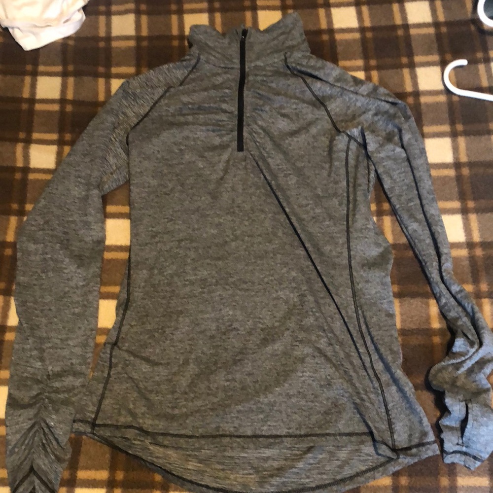 Champion xs half zip thermal run long sleeve